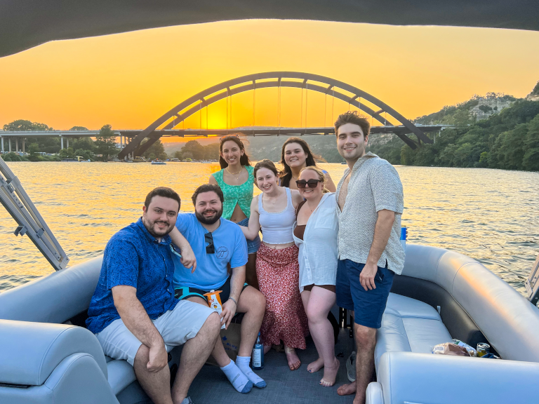 Sunset Boat Cruise on Lake Austin providing a relaxing and captivating experience